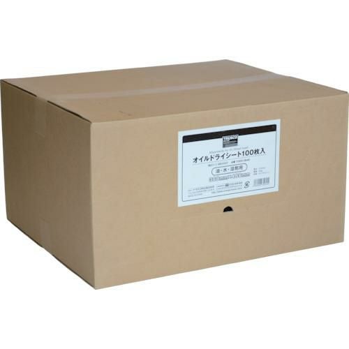 TRUSCO オイルドライシート 380×480  （100枚入）