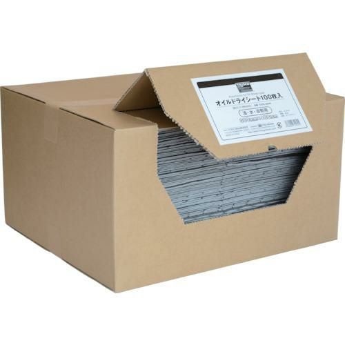 TRUSCO オイルドライシート 380×480  （100枚入）