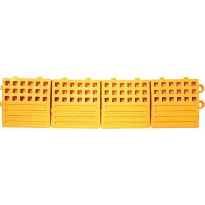 テラモト タッチマット2専用ふち 中ふちオス 黄