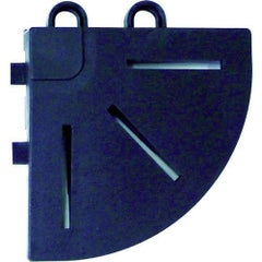 テラモト カラーブラッシュ 専用角ふち 灰