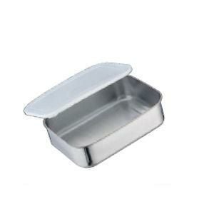 抗菌ステンレス キッチンバット 密閉蓋付 大