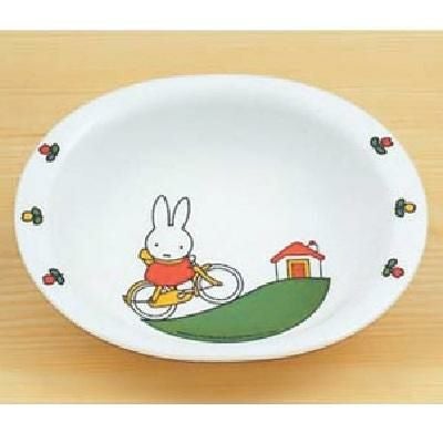 M-1303C 【関東プラスチック】 子供食器 ミッフィー miffy's bicycle フルーツボール miffybicycle