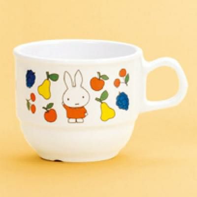 M-1335FR 【関東プラスチック】 子供食器 ミッフィー miffy furuit スタックマグカップ miffyfuruit