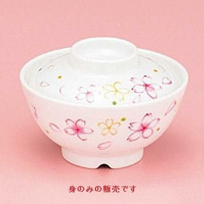 M-1510-SA 【関東プラスチック】 メラミン和食器 さくら 飯椀(身) さくら
