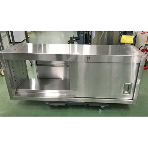 中古】吊戸棚 両面式 幅1300×奥行400×高さ500 【送料別途見積】【業務