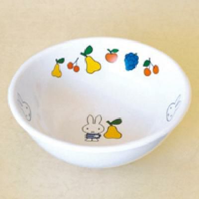 M-3110FR 【関東プラスチック】 子供食器 ミッフィー miffy furuit ボール miffyfuruit