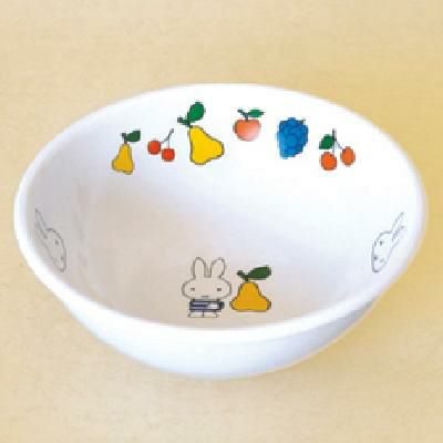 M-3140FR 【関東プラスチック】 子供食器 ミッフィー miffy furuit ボール miffyfuruit
