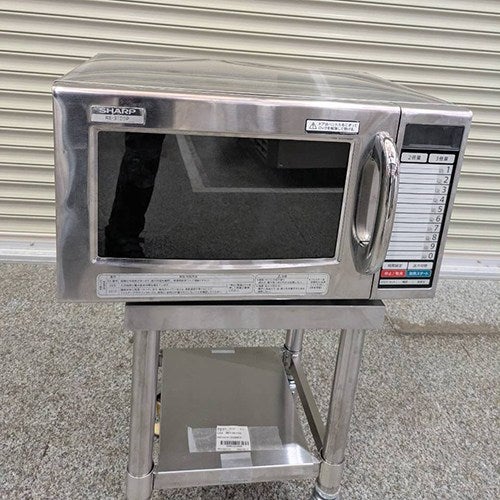 送料無料　シャープ SHARP 業務用電子レンジ RE-3300P 2021年製 中古】電子レンジ シャープ RE-3300P 幅520×奥行410×高さ310 【送料