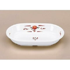 赤絵 小判深皿