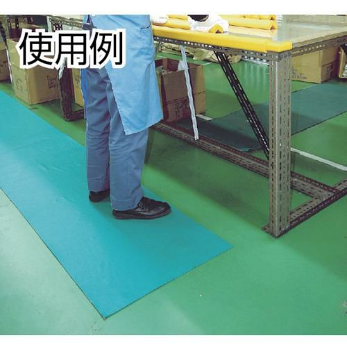 カーボーイ メガマットハーフ ブルー