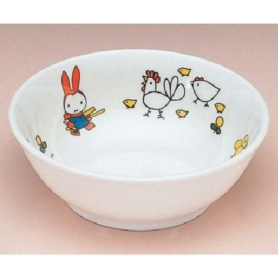 メラミン食器 子供食器 ミッフィー ラーメン鉢 CM-51食器//小物送料対象商品