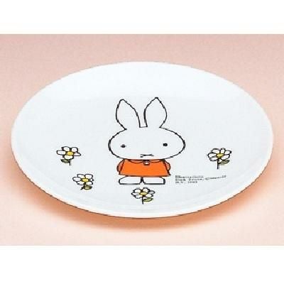 CM-6 【関東プラスチック】 子供食器 ミッフィー miffy 丸皿 miffy
