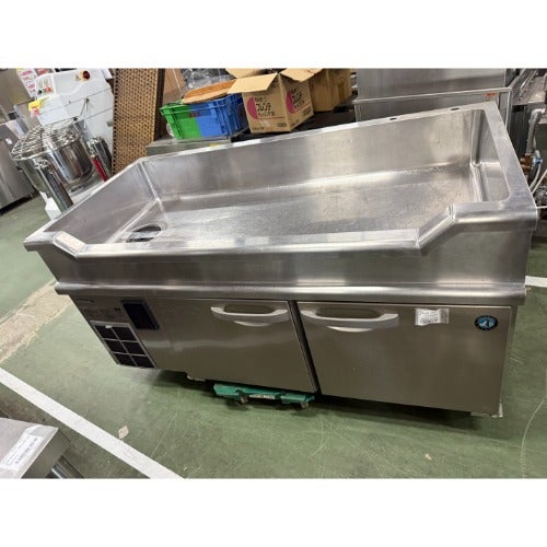 中古舟形シンク付コールドテーブルの通販ならテンポスドットコム