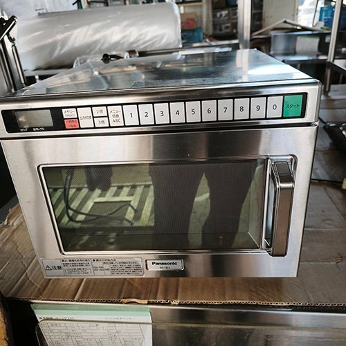 中古】電子レンジ パナソニック(Panasonic) NE-1802 幅422×奥行476×高