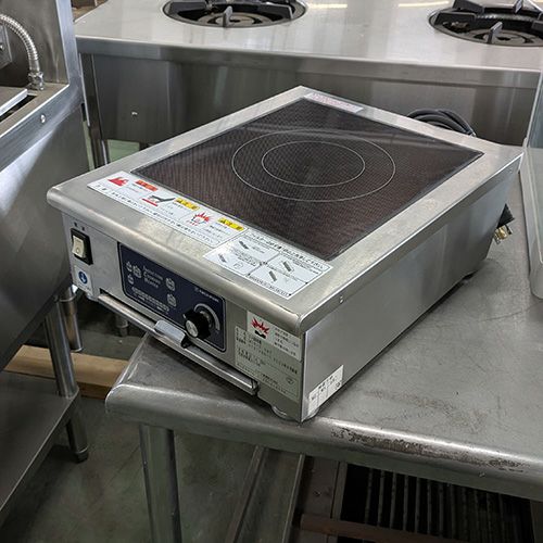 ☆中古品 ニチワ IH調理器 卓上IHコンロ MIR-2.5NT 2019年7月 単相200V 動作問題なし☆ MIR-2.5NT ニチワ IH調理器(客席サイド用)｜業務用厨房機器通販の厨房