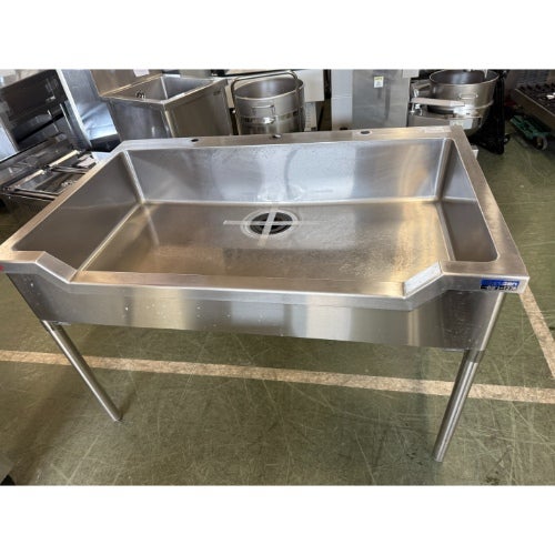 中古】舟形シンク 幅1200×奥行750×高さ800 【送料別途見積】【業務用
