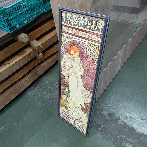 中古】額縁入ポスター 幅290×奥行20×高さ820 【送料無料】【業務用