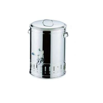 SA 18-8 温冷水クーラー 30L [3-0642-0105] 直径330×高さ515