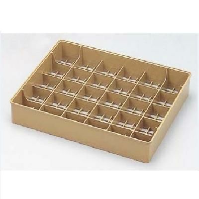 メラミン食器 グラスラック 盃ラック 薄茶