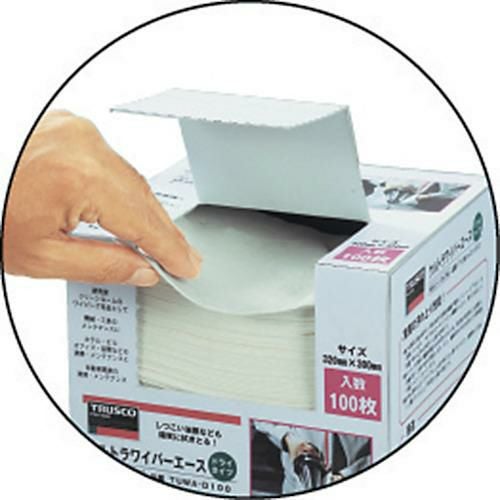 TRUSCO ウルトラワイパーエース ドライタイプ 100枚入