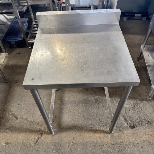 中古】作業台 三方枠 幅730×奥行450×高さ800 【送料別途見積】【業務用