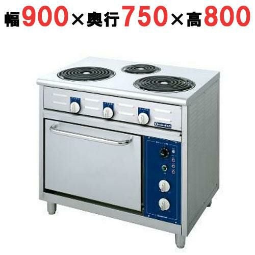 NER-90B 【ニチワ】 電気レンジ(シーズヒーター式)/3口 幅900×奥行750×高さ800 (mm)