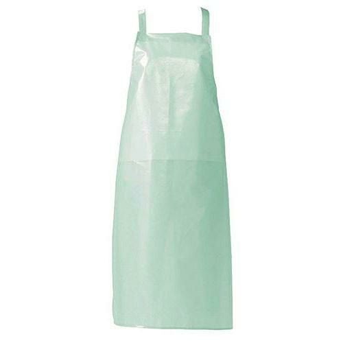 ジャブエプロン 胸当タイプ E1501-1 ブルー