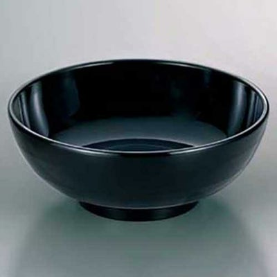 エコそば丼 黒【メラミン食器】