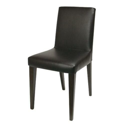 FLOW レギュラーチェア ブラック 【テンポスオリジナル】 幅400×奥行505×高さ800(mm) 座面高さ：450(mm) 1年保証/