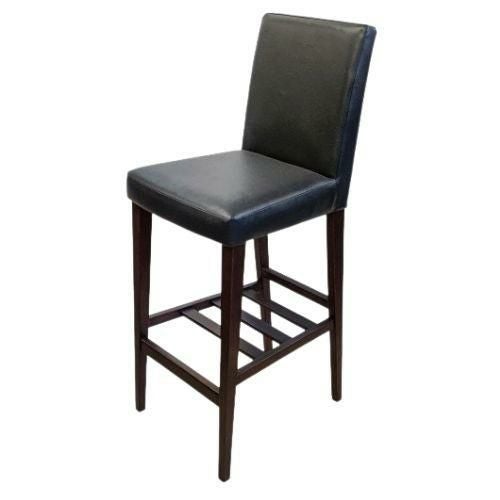 FLOW ハイカウンターチェア ブラック 【テンポスオリジナル】 幅410×奥行510×高さ1070(mm) 座面高さ：730(mm) 1年保証/