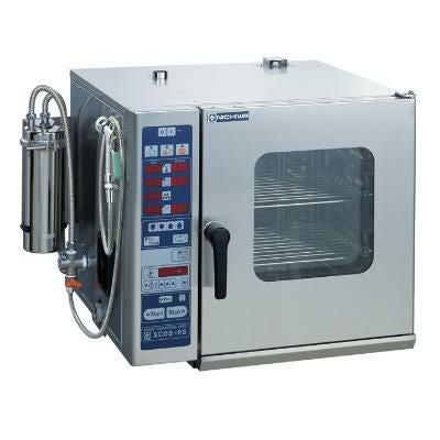【ニチワ電機】電気スチームコンベクションオーブン SCOS-523RS-L(R) 幅680×奥行650×高さ620mm (50/60Hz)