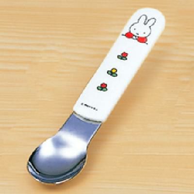 M-1308C 【関東プラスチック】 子供食器 ミッフィー miffy's bicycle スプーン miffybicycle