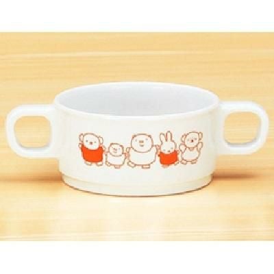 メラミン食器 子供食器 ミッフィー 両手付カップ M-1330P