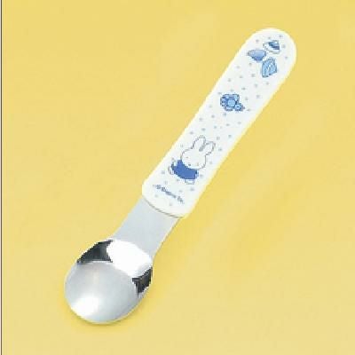 M-1408DM 【関東プラスチック】 子供食器 ミッフィー dots miffy スプーン ブルー dotsmiffy