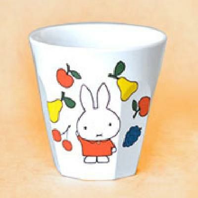 M-2818FR 【関東プラスチック】 子供食器 ミッフィー miffy furuit カップ miffyfuruit