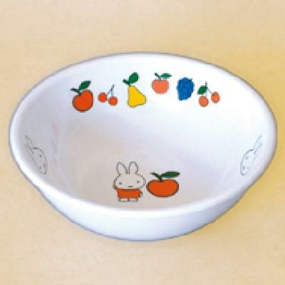 M-3125FR 【関東プラスチック】 子供食器 ミッフィー miffy furuit ボール miffyfuruit