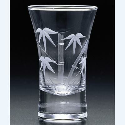 酒器 杯 【切子杯 竹切子】 09112-75 φ64×H100・M64