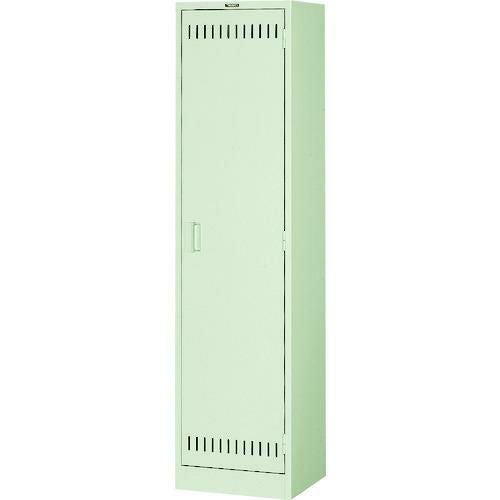 TRUSCO 掃除用具ケース 浅型 パイプ付W455×D400×H1790