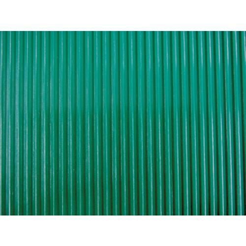 TRUSCO 塩ビマット B山 グリーン 1.5mm×915mm×20m