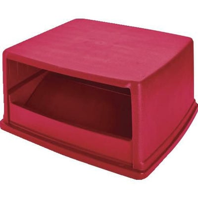 ラバーメイド グラットンコンテナ用フタ フードトップ （内蓋付き） レッド