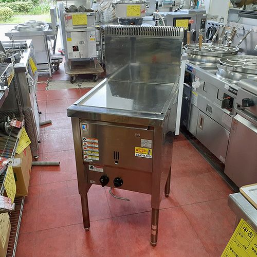 業界最長1年保証】【中古】ガスフライヤー一槽 18L フジマック FGF18NB