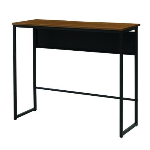 【組立品】ハイカウンターテーブル WS-HCT (黒脚) 3色展開 【KOEKI】 幅1200×奥行450×高さ1000(mm)//