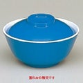 カラー食器 汁椀(蓋) ブルー