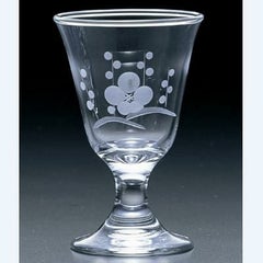 酒器 杯 【切子杯 梅切子】 39829-76 φ58×H90・M58