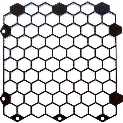 TRUSCO 抗菌・防炎ジョイントスノコ 土足用 ブラウン