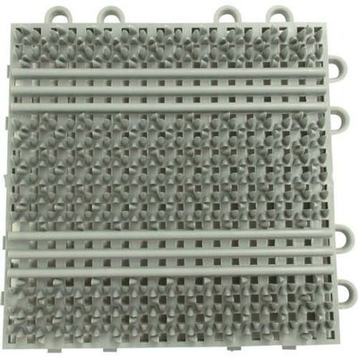 コンドル エバック 屋外用マット ライナーハードマット 本駒 グレー