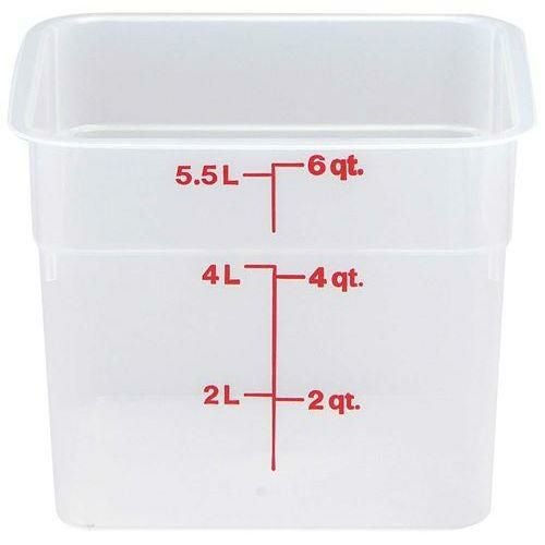 CAMBRO角型フードコンテナー 本体ナチュラルタイプ 6SFSPP