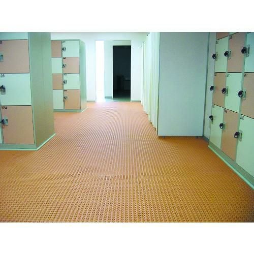 テラモト 抗菌フミンゴ オレンジ 300×300mm