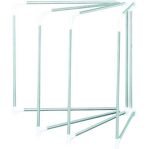 IRIS 527183 ステンレス大型物干し SFW-40-R ホワイト