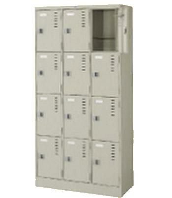 スチールロッカー 12人用(4段)